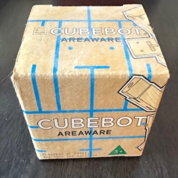 Areawear Cubebot David Weeks Studio Wooden Robot Puzzle Brainteaser (Small) - Picture 9 of 11